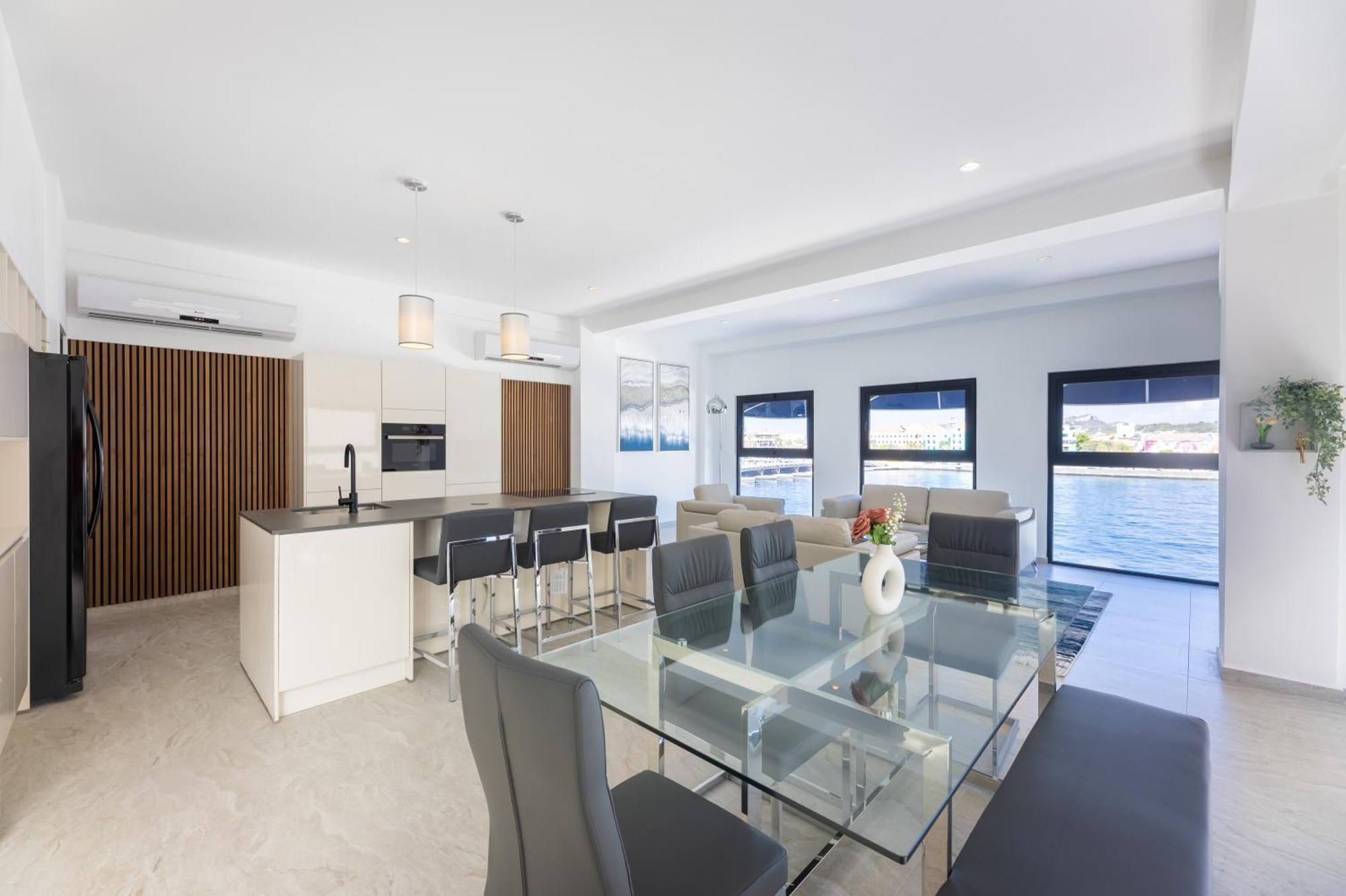 Handelskade Penthouse 威廉斯塔德 外观 照片