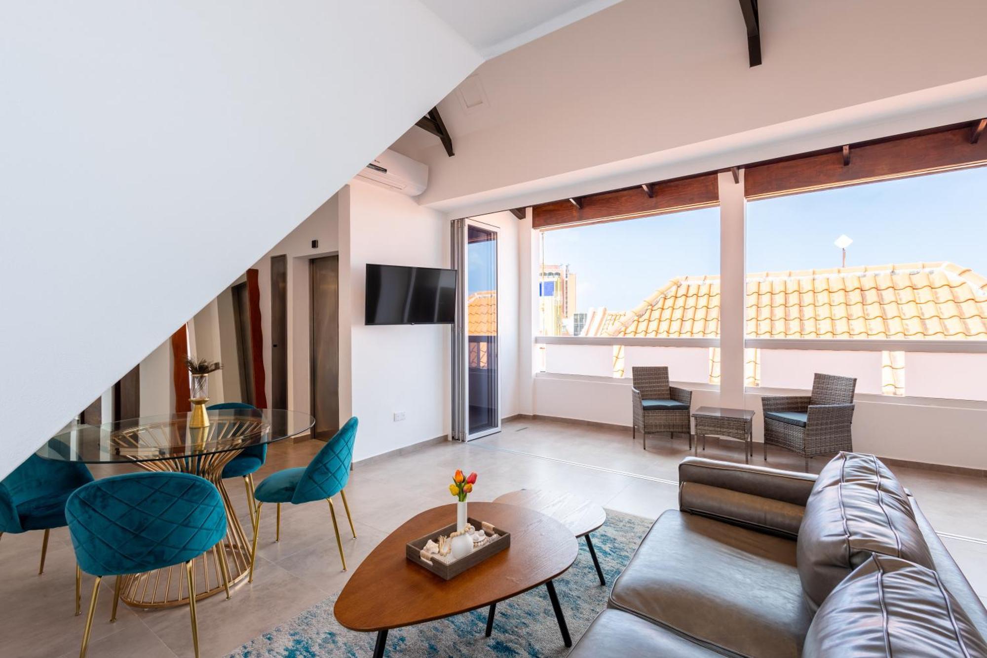 Handelskade Penthouse 威廉斯塔德 外观 照片