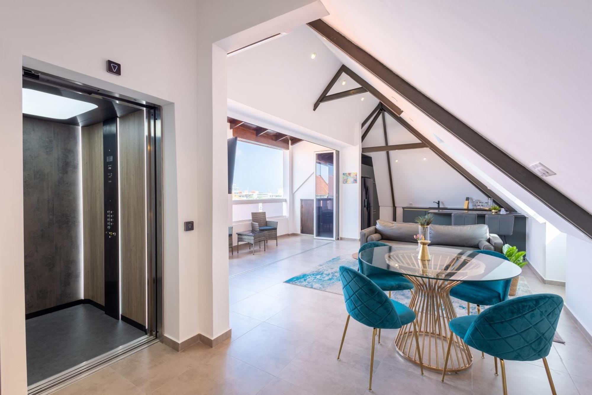 Handelskade Penthouse 威廉斯塔德 外观 照片