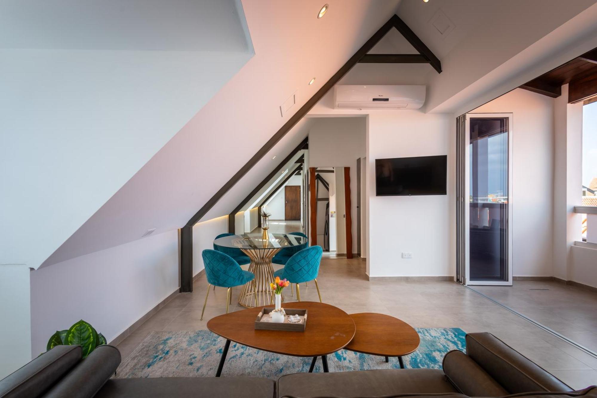 Handelskade Penthouse 威廉斯塔德 外观 照片