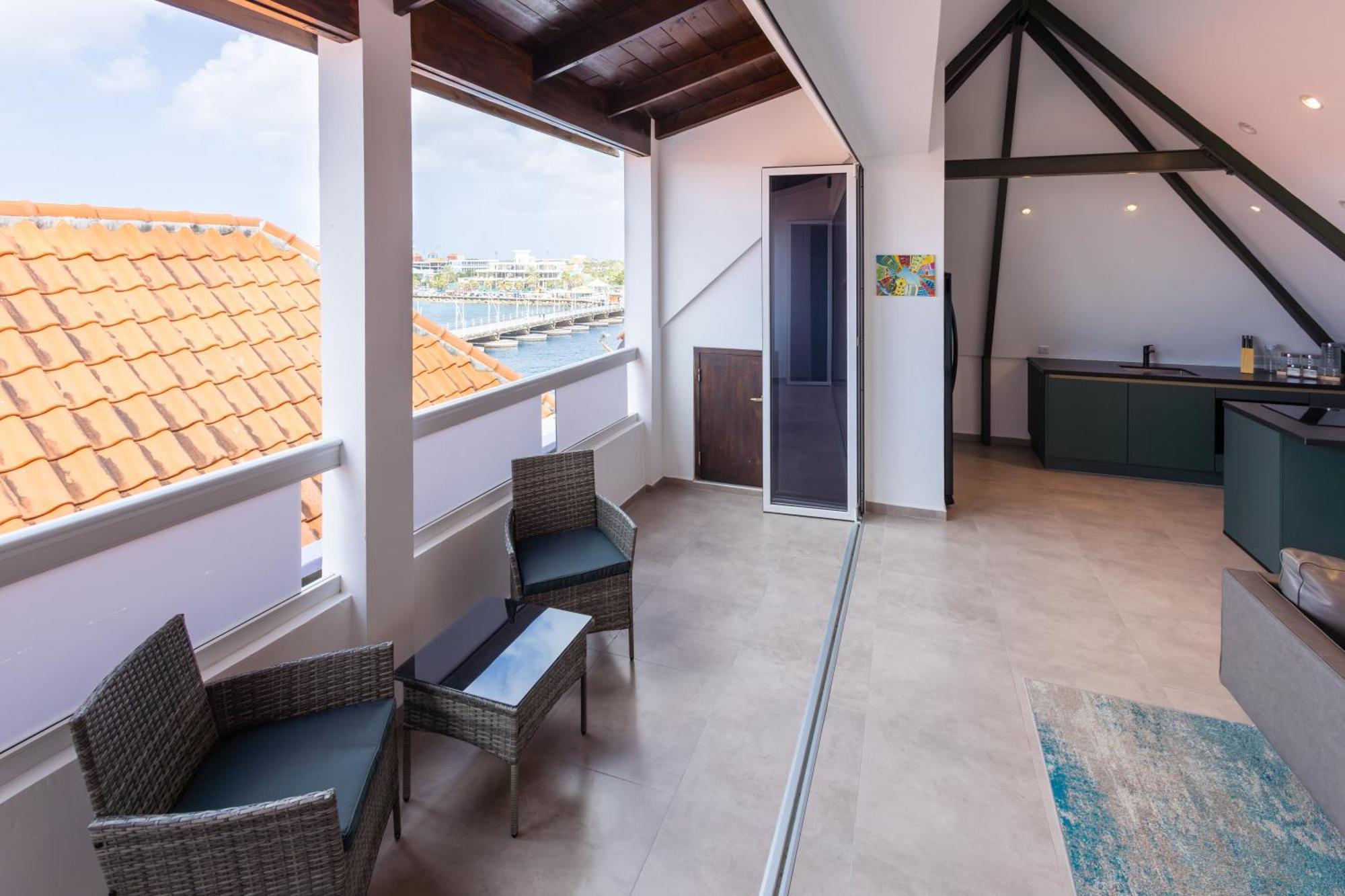Handelskade Penthouse 威廉斯塔德 外观 照片